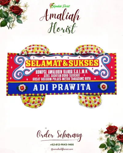 Karangan Bunga Ucapan Selamat kep. seribu selatan